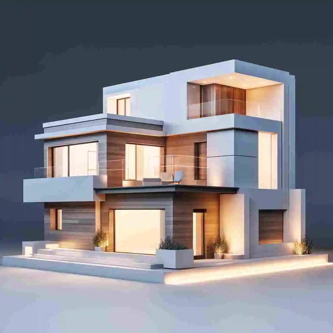 3d rendering house model 1 11zon